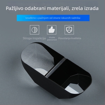 Haoxuan Paul Prism – Optički K9 stakleni leć za snimanje, anti-decentriranje, korekcija pravog kuta, crna prizma