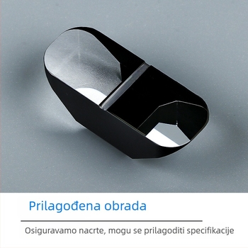 Haoxuan Paul Prism – Optički K9 stakleni leć za snimanje, anti-decentriranje, korekcija pravog kuta, crna prizma