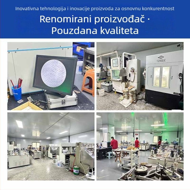 Prizma za spektralno dijeljenje s optičkim staklom i reflektivnim premazom, polarizirajuća anti-glare prizma leća, omjer 5:5