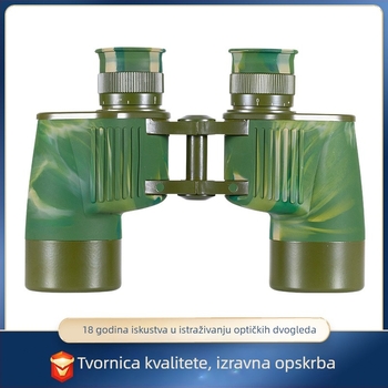 Type 95 740 Noćni vid binokular visoke razlučivosti, veliko povećanje, slabog svjetla, vanjski domet, maskirano metalno kućište