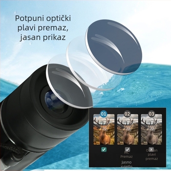 8x21 binokular – kompaktni džepni teleskop za vanjske aktivnosti