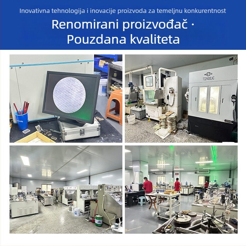 Pravokutna trokutasta prizma s visokom preciznošću optičke leće, 99% prolaska svjetla i reflektirajući sloj za usmjeravanje laserskog snopa