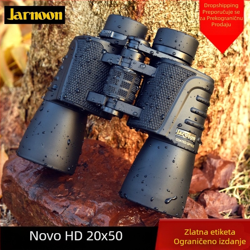 20x50 Paulovi dalekozor, veliko povećanje, HD oštrina, noćni vid pri slabom osvjetljenju, vodootporan dalekozor za fotografiranje na otvorenom Wyj