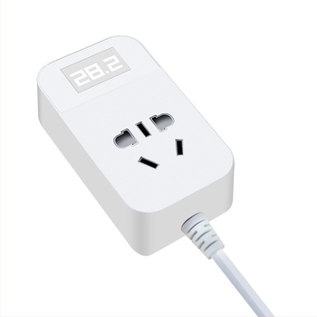 Pametni regulator temperature za akvarij s prekidačem i utorom za sondu, digitalni prikaz