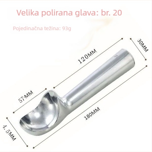 Lopatica za kuglice sladoleda i alat za oblikovanje voćnih kuglica – kreativni kućni dodatak