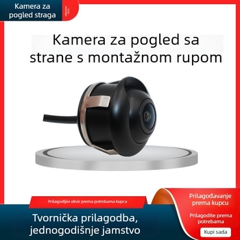 Auto bočni pogled 360° s dvostrukom kamerom, vodootporna CCD, širokokutni HD noćni vid