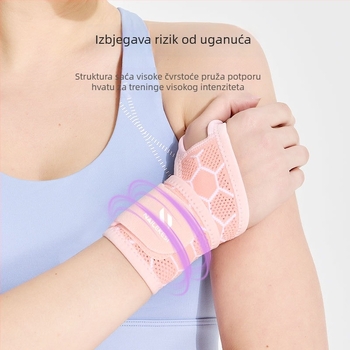 Tanka sportska narukvica za zapešće sa zaštitom tetive, lagani fitness dodatak