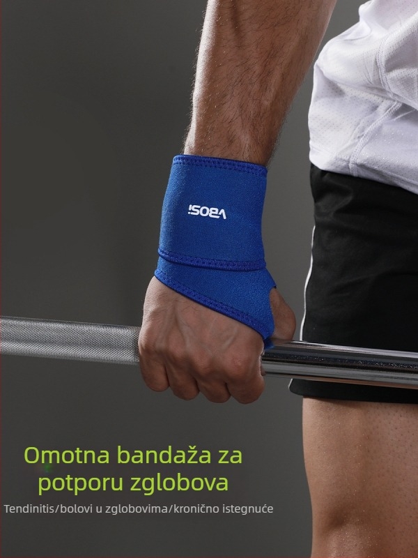 Zaštita zapešća za trening s bućicama i dizanje utega, trake za zapešće za košarku i tenis, vanjska vožnja bicikla