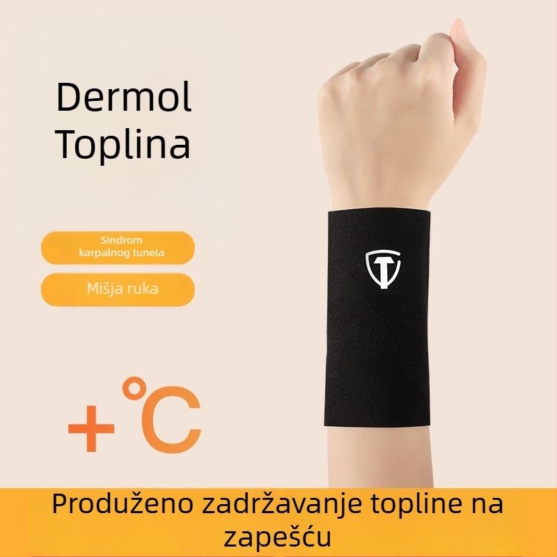 Derong termični zaštitnik zapešća za jesen-zimu, unisex, zaštita tetivnih ovojnica i zglobova, oporavak nakon poroda