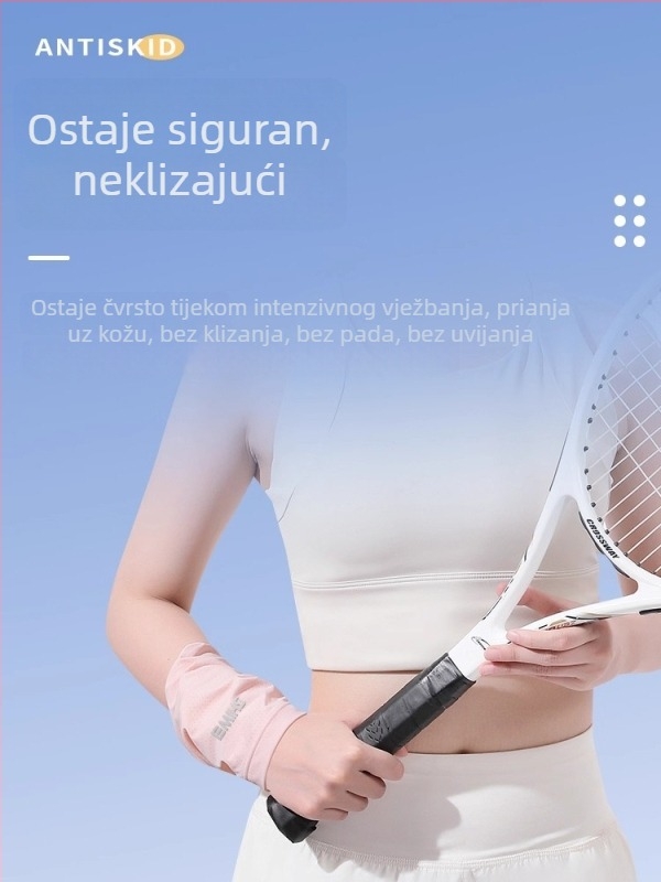 Sportska narukvica za zapešće za žene i muškarce, ručnik-stil, upija znoj, brzo suši, Ice Silk hlađenje, prozračna, pogodna za trčanje i trening