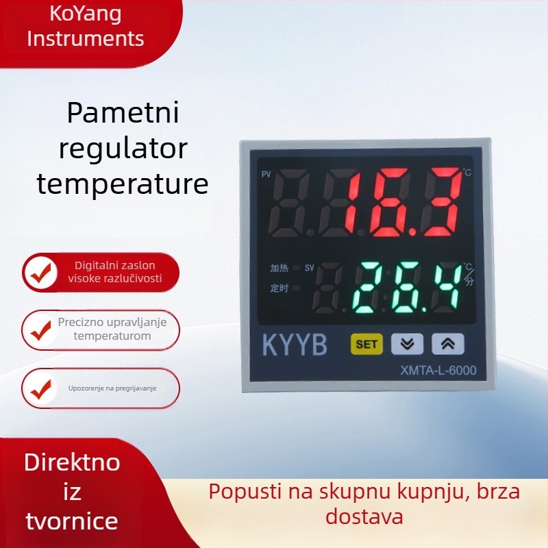 XMTA-6411DT E300 Inteligentni digitalni regulator temperature s točnim PID-om i automatskim podešavanjem