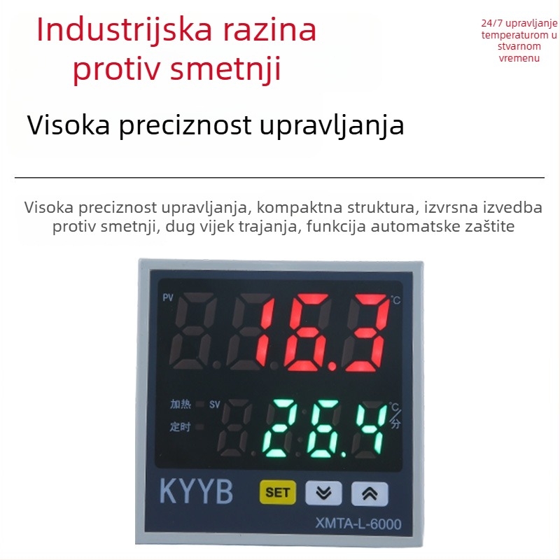 XMTA-6411DT E300 Inteligentni digitalni regulator temperature s točnim PID-om i automatskim podešavanjem