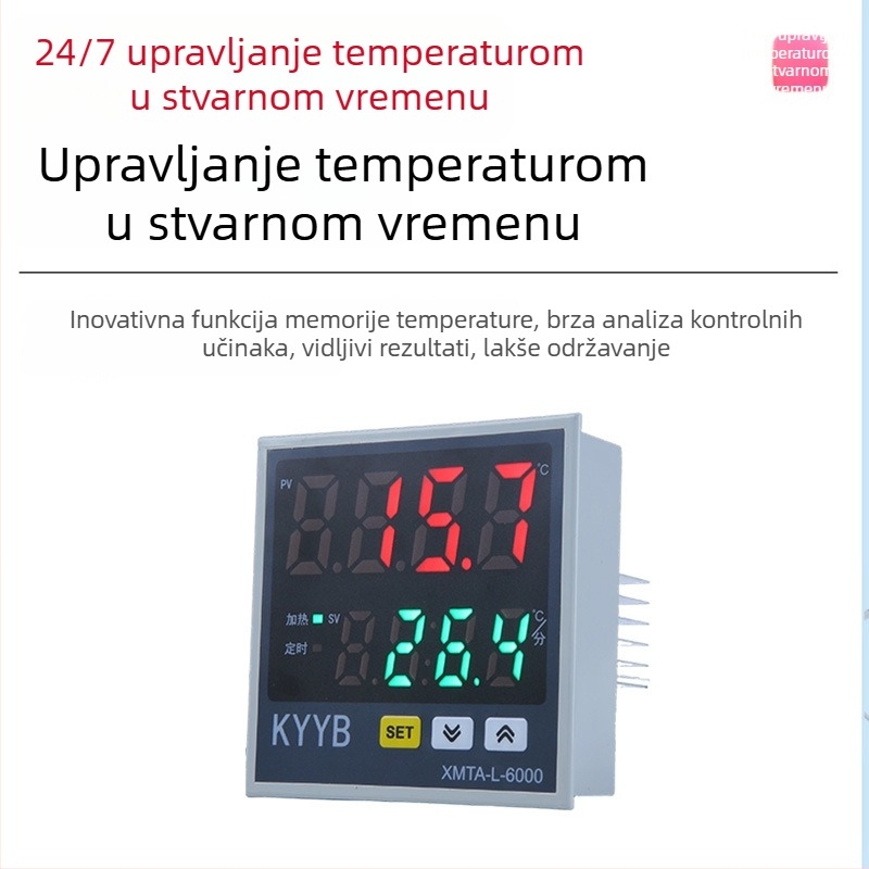 XMTA-6411DT E300 Inteligentni digitalni regulator temperature s točnim PID-om i automatskim podešavanjem