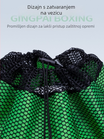 Torba za borilačku opremu, velika kapaciteta, vodootporna, za boksa, sanda i taekwondo, prostor za zaštitnu opremu