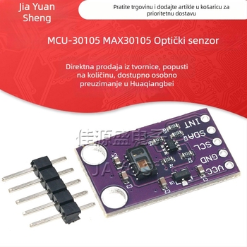 MCU-30105 MAX30105 Optični senzor – modul detekcije čestica, dima i plamena