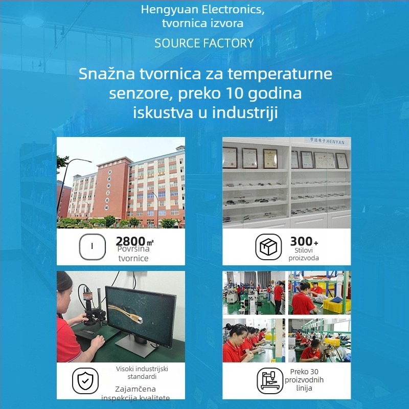G12 klipni senzor temperature cijevi, NTC 10K-3435, za zidni bojler
