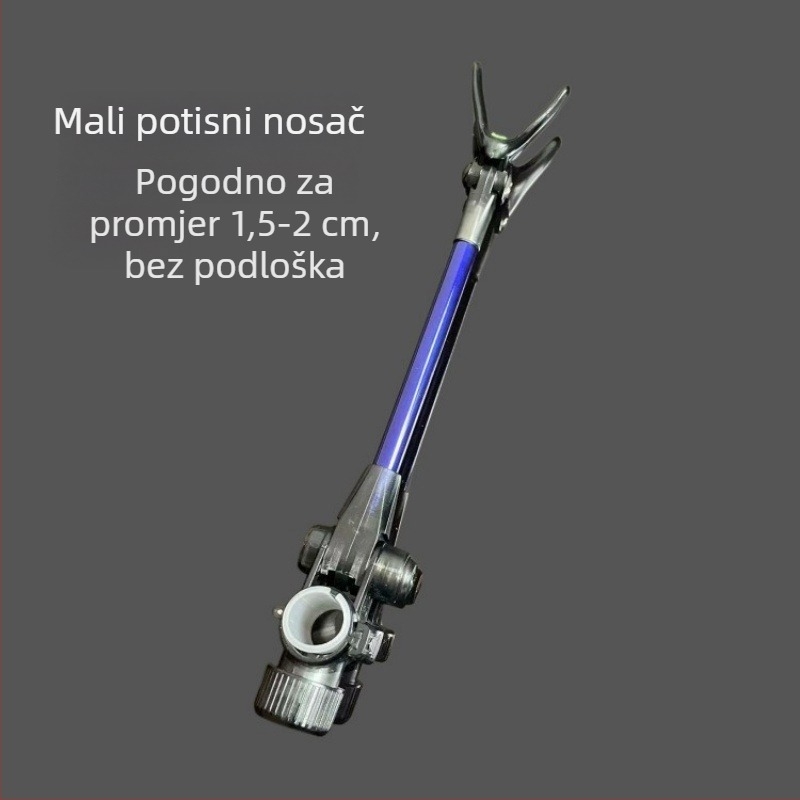 Sklopivi držač sa brzim otpuštanjem za vješanje ribolovnih štapova i dodatne opreme — metalni držač s protuklizom za štapove i antene