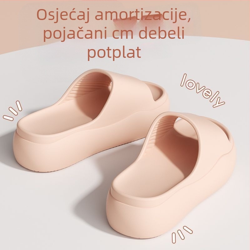 Ženske EVA sandale s 5 cm debelim potplatom, za vanjsku upotrebu, protuklizne