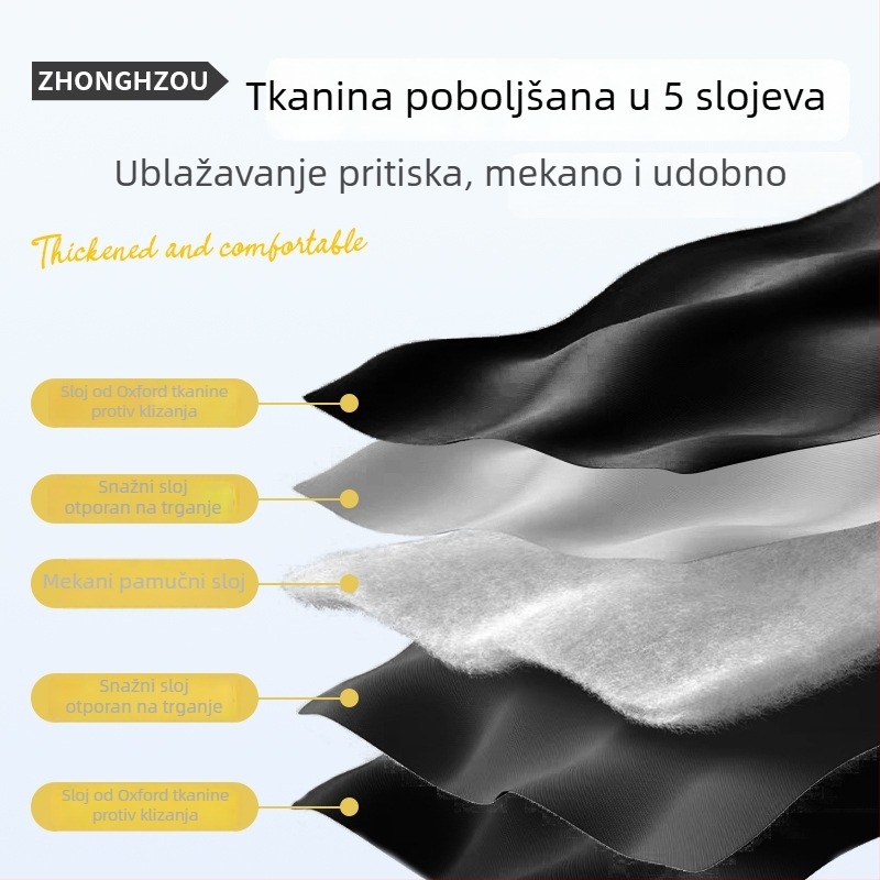 Novo višenamjensko vanjsko ribarsko stol, sklopivi, s višestrukim podešavanjem za različite terene