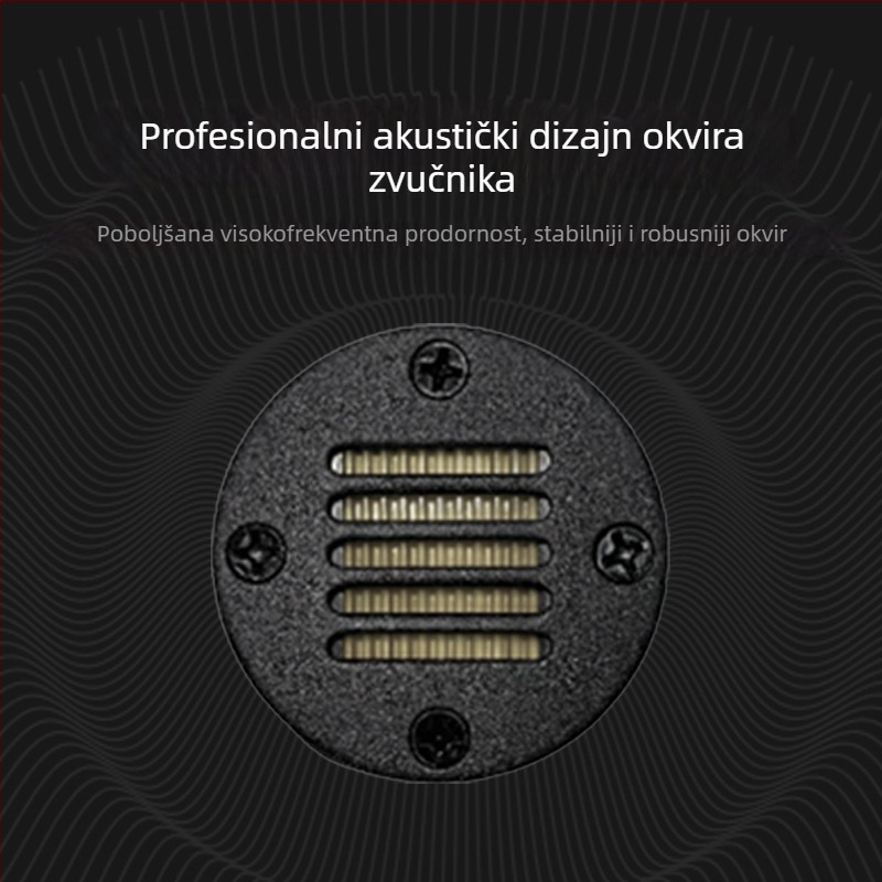 1,5-inčni tweeter Haier-stila, pneumatski tip s pojaseom za automobil