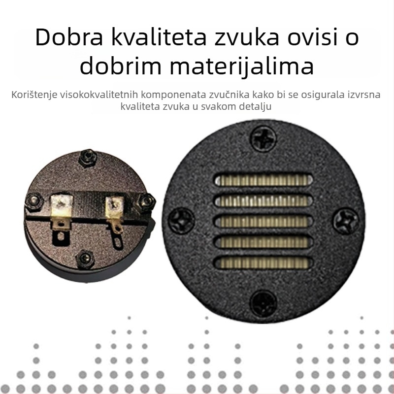 1,5-inčni tweeter Haier-stila, pneumatski tip s pojaseom za automobil