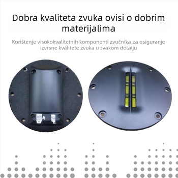 8Ω aluminijski visokotonac, tip trake