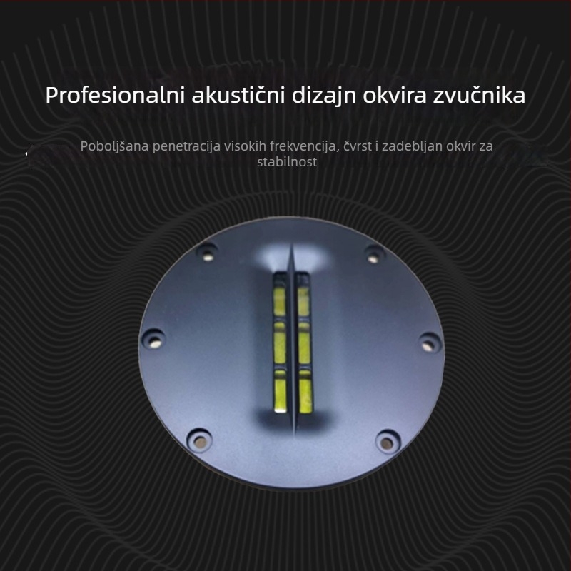8Ω aluminijski visokotonac, tip trake