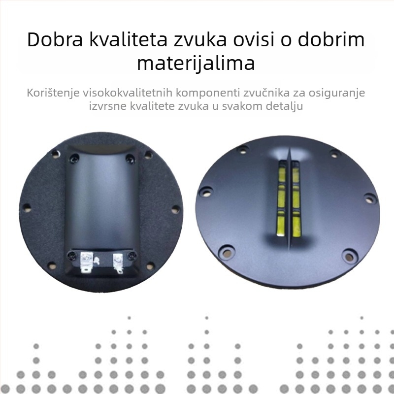 8Ω aluminijski visokotonac, tip trake