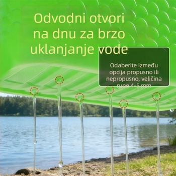 Čvrsti koš za živu ribu velikog kapaciteta, automobilno montiran za vanjsku uporabu, kutija za prijevoz morskih plodova