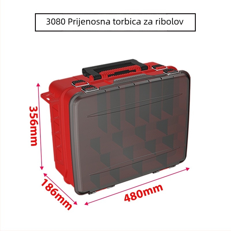 VS3070/3080 kutija za mamce, dvostruka kutija za opremu za ribolov
