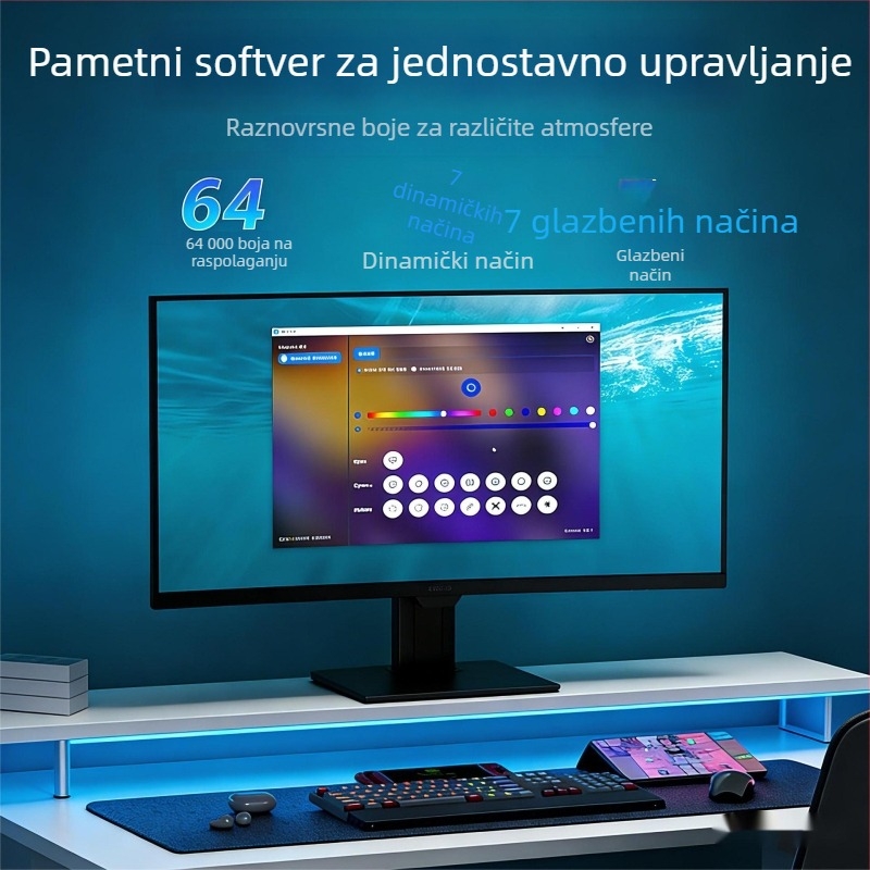 RGB LED traka za monitor sa sinhronizacijom zaslona