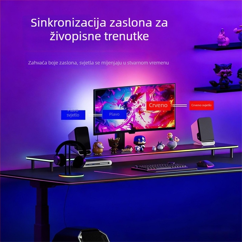 RGB LED traka za monitor sa sinhronizacijom zaslona