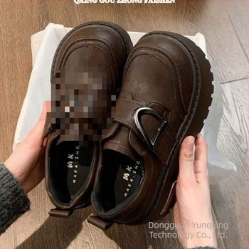 Ženske kožne loaferice s debelim potplatom, 2026 novi model, svestrane za proljeće, povećanje visine, JK stil