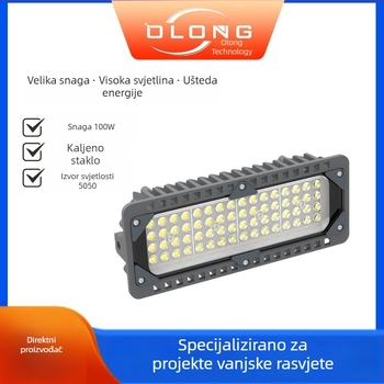 100W LED modul za vanjsko tunelsko osvjetljenje, vodootporni floodlight
