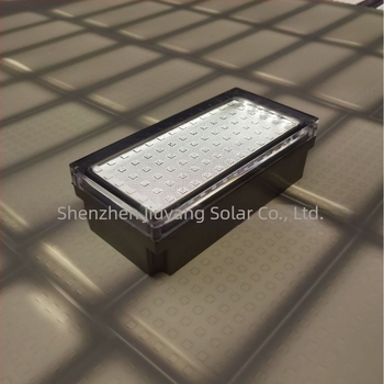 Solarne pločice za pod 200x100 mm LED ugrađeno svjetlo za dvorišnu travu