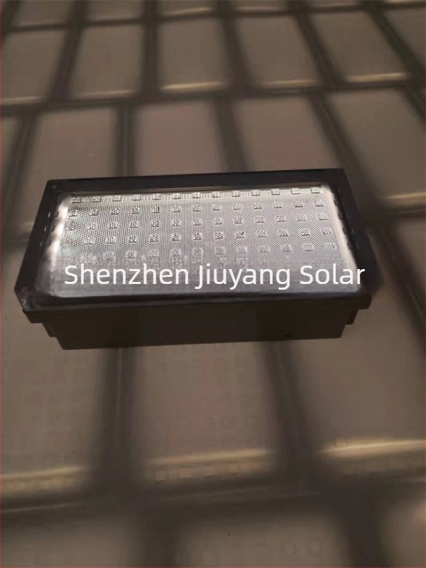 Solarne pločice za pod 200x100 mm LED ugrađeno svjetlo za dvorišnu travu