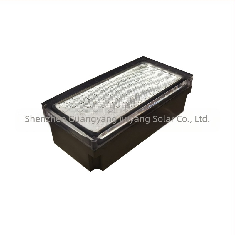 Solarne pločice za pod 200x100 mm LED ugrađeno svjetlo za dvorišnu travu
