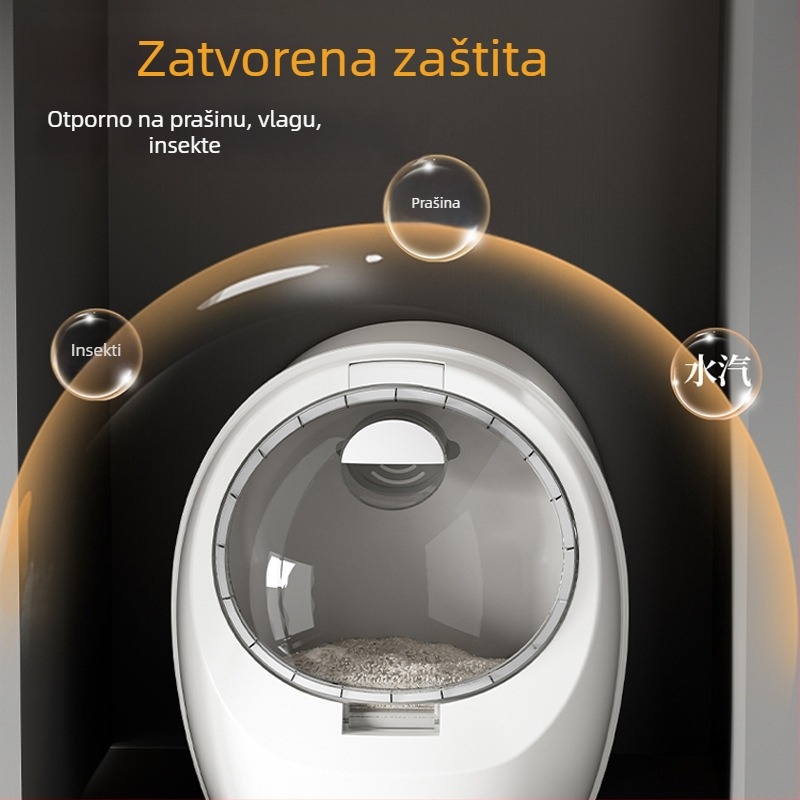 Spremnik za rižu i brašno, zatvoren, otporan na insekte i vlagu, prehrambene kvalitete