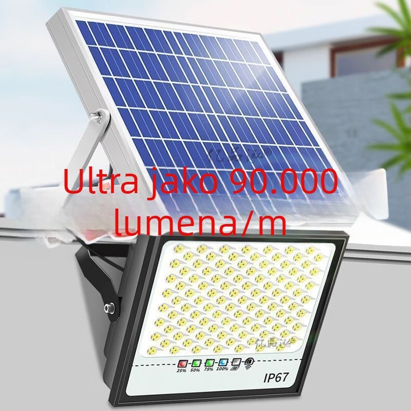 Solarna vanjska svjetiljka za vrt i ulicu, više mogućnosti snage: 300W, 3000W, 5000W, 10000W; IP65; 36V; SMD2835