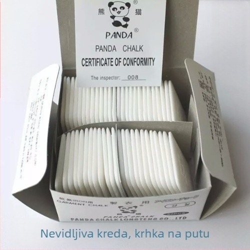 Panda brand voskasti nevidljivi marking prašak za šivanje, 50 komada u kutiji.