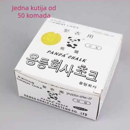 Panda brand voskasti nevidljivi marking prašak za šivanje, 50 komada u kutiji.