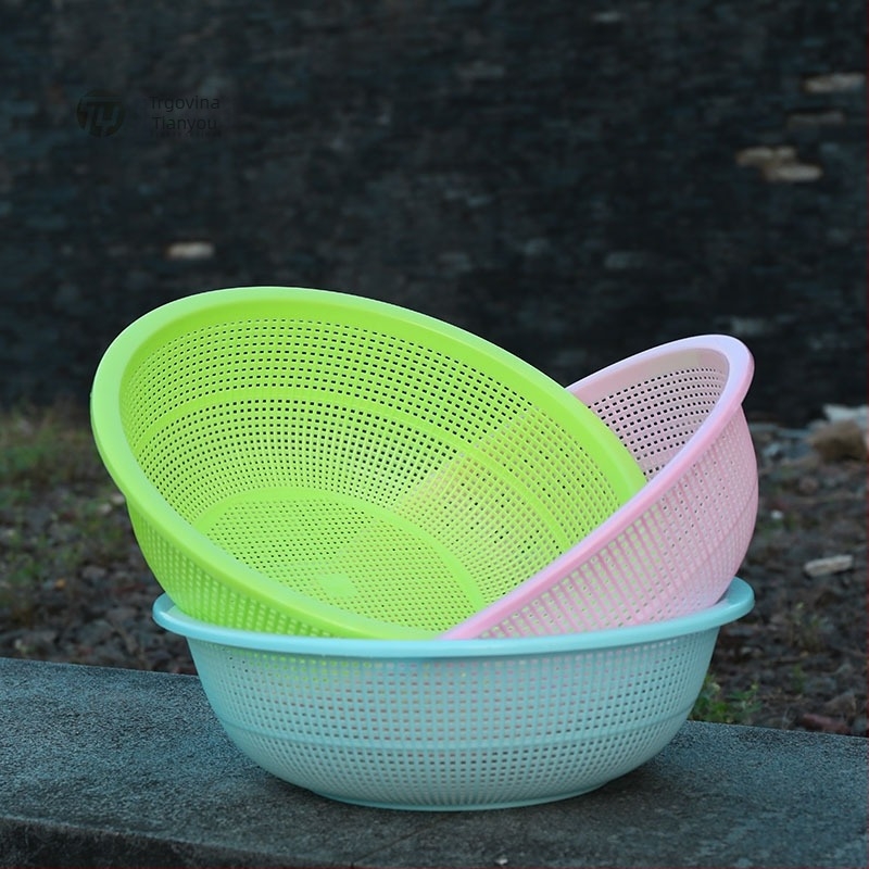 36 cm plastična kuhinjska košara za odvodnjavanje i pranje povrća i voća