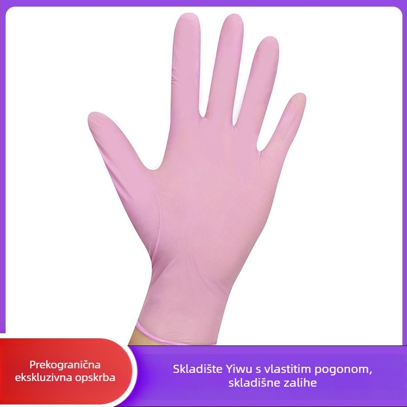 Jednokratne kompozitne nitril PVC rukavice, vodootporne i izdržljive, za kućno čišćenje, pranje suđa i catering