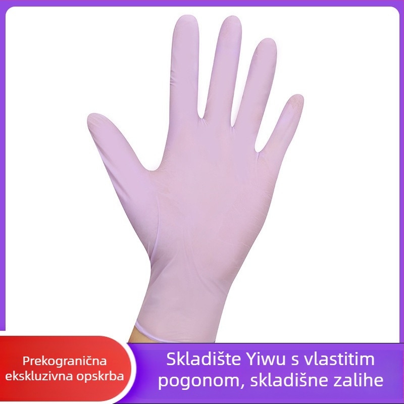 Jednokratne kompozitne nitril PVC rukavice, vodootporne i izdržljive, za kućno čišćenje, pranje suđa i catering