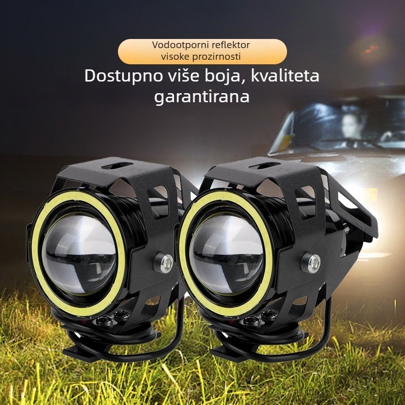 LED prednje svjetlo za motocikle i električna vozila, strob svjetlo, modificirano svjetlo, ultra-jasno vanjsko U7 lasersko oružje i Transformeri