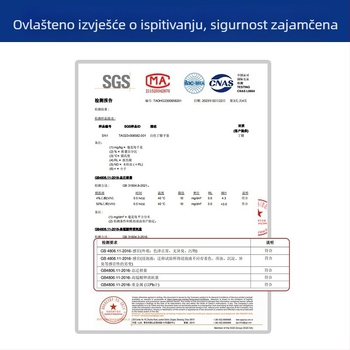 Nitril jednorazovne rukavice za pranje posuđa, kuhinjska upotreba, izdržljive, prehrambena kvaliteta, otporne na ulje, produžene duljine