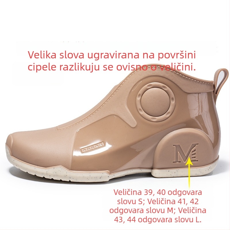 Muške gumene cipele za kišu – vodootporne, protuklizne, za ribolov i aktivnosti na otvorenom