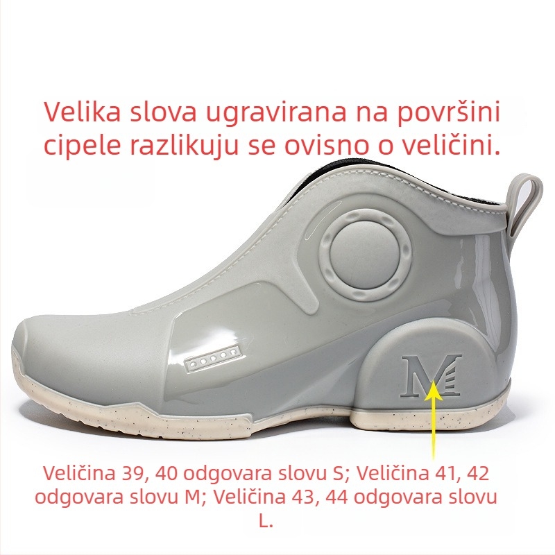 Muške gumene cipele za kišu – vodootporne, protuklizne, za ribolov i aktivnosti na otvorenom