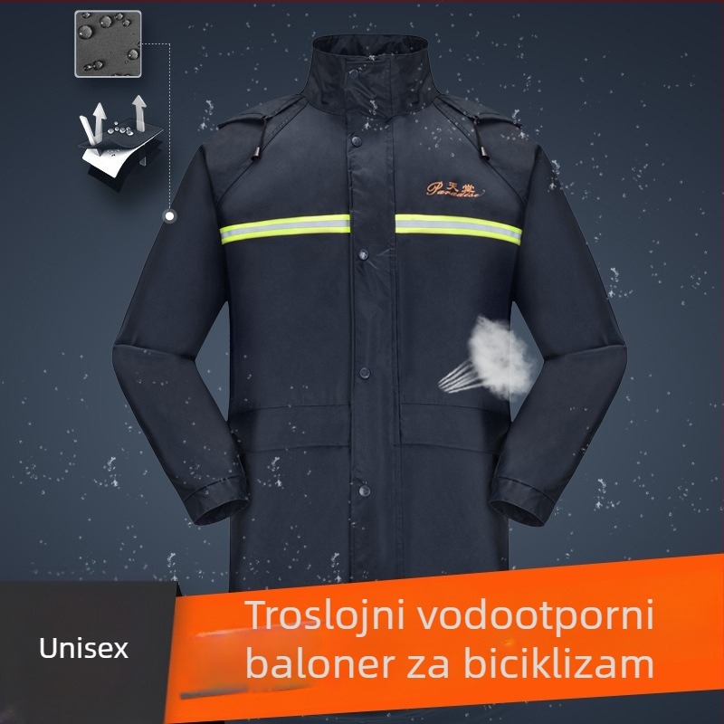 Paradise kišna kabanica N211-7AX, dvostruki sloj, vanjski pončo, reklamni dizajn