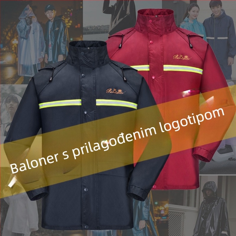 Paradise kišna kabanica N211-7AX, dvostruki sloj, vanjski pončo, reklamni dizajn